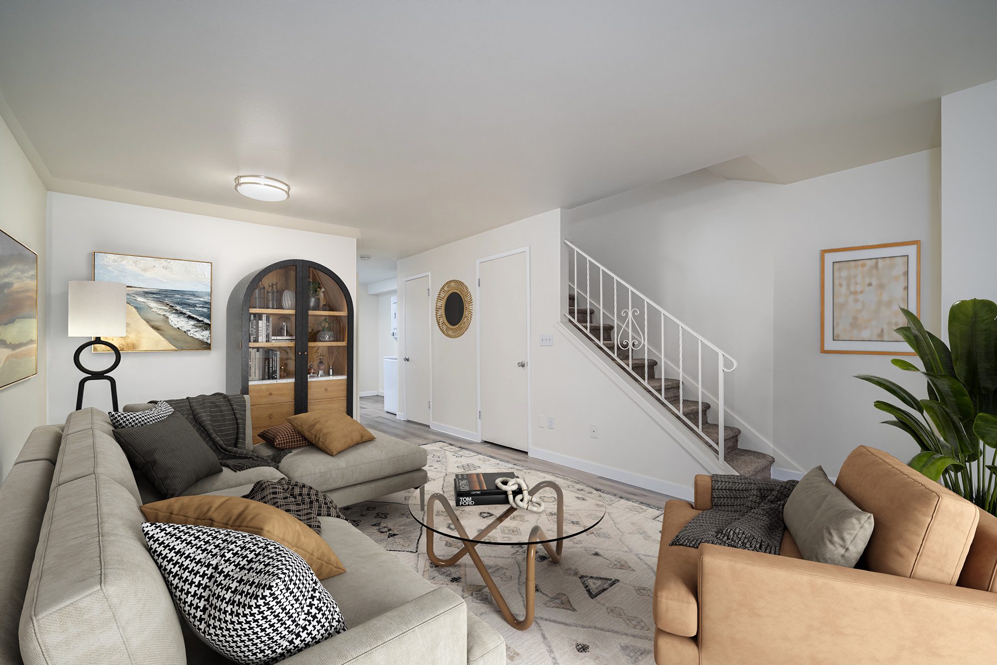 Park Ballinger Staged Living Room Web